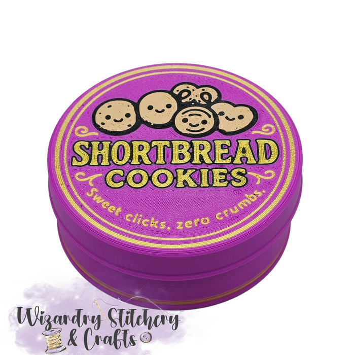 Shortbread Cookies Clicker - Bright Purple & Gold