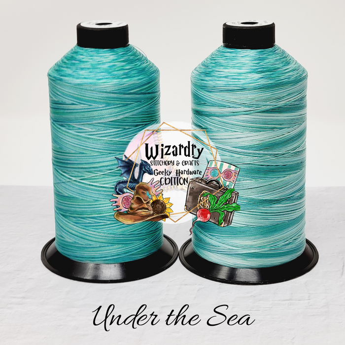 Tex 45 - Bonded Polyester Sewing String - Variegated - Under the Sea ...