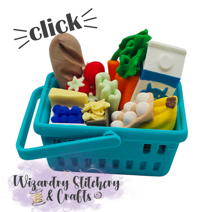 Makin' Groceries Fidget Clicker - Blue