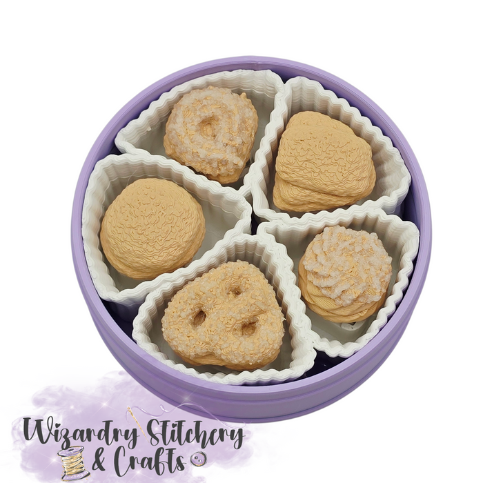 Shortbread Cookies Clicker - Lilac & Silver