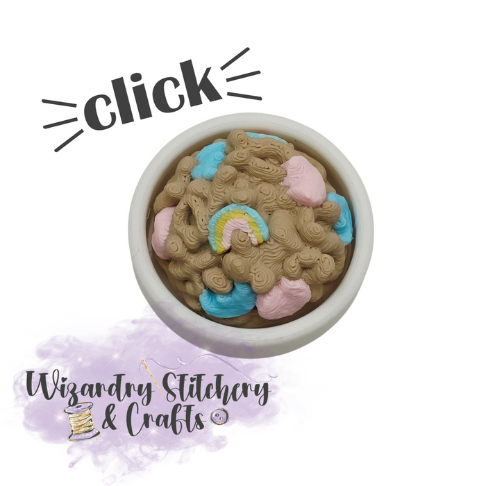 Lucky Cereal Bowl Fidget Clicker