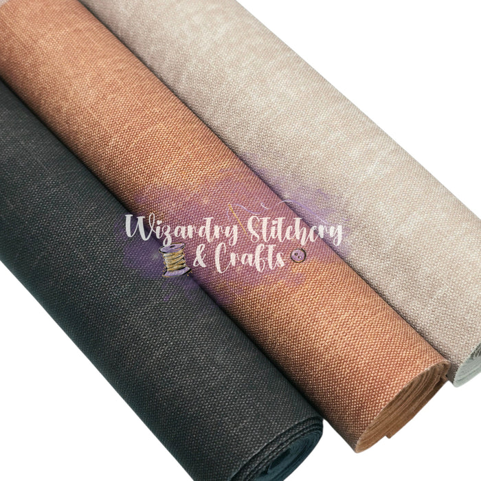 Brushed Linen Vinyl Roll 18"x52"