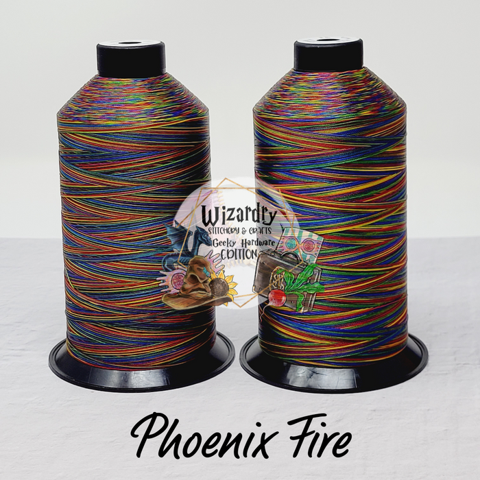 Tex 45 - Bonded Polyester Sewing String - Variegated - Phoenix Fire