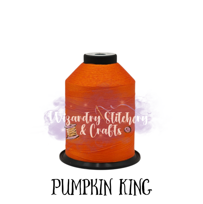 Tex 35 - Bonded Polyester Sewing String - Solid - Pumpkin King