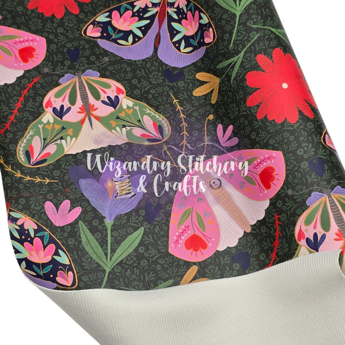 Nicole's Moths (WG#6) - 18" Vinyl w/Woven Backing
