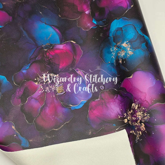 Niki's Florals (WG#6) - 18" Vinyl w/Woven Backing