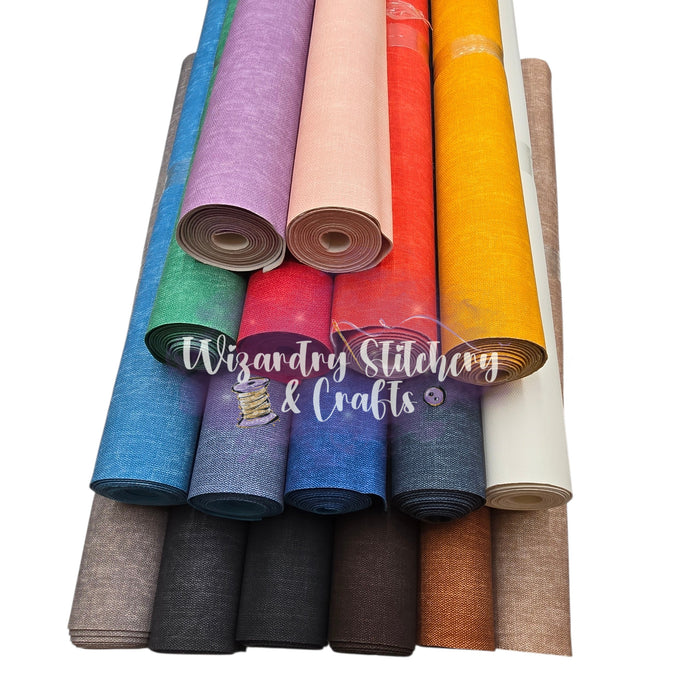 Brushed Linen Vinyl Roll 18"x52"