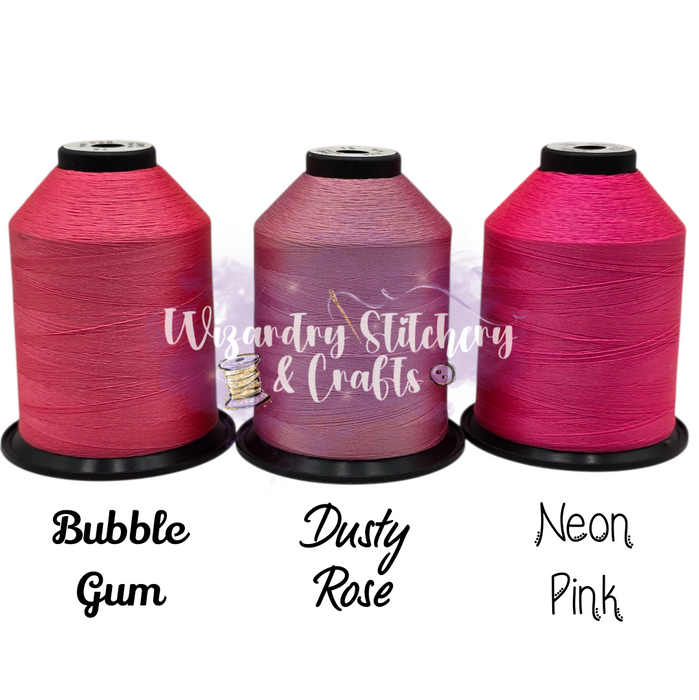 Tex 35 - Bonded Polyester Sewing String - Solid - Dusty Rose