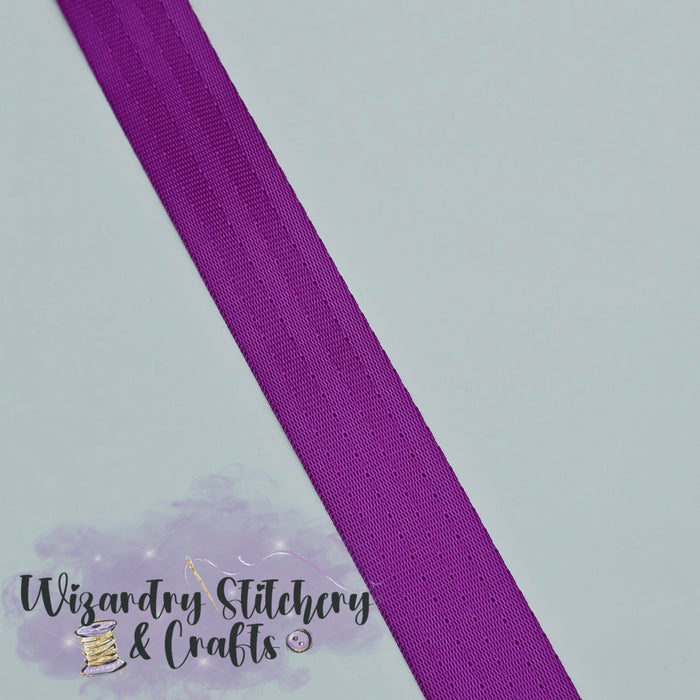 Bright Purple Seat Belt Webbing