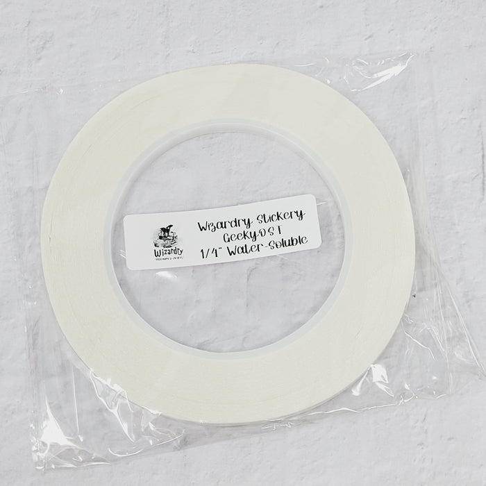 Wizardry Stickery Double-Sided Tape (GeekyDST) - Water-Soluble
