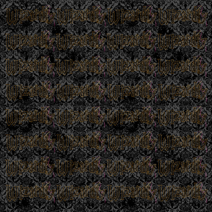 Black Damask Fabric