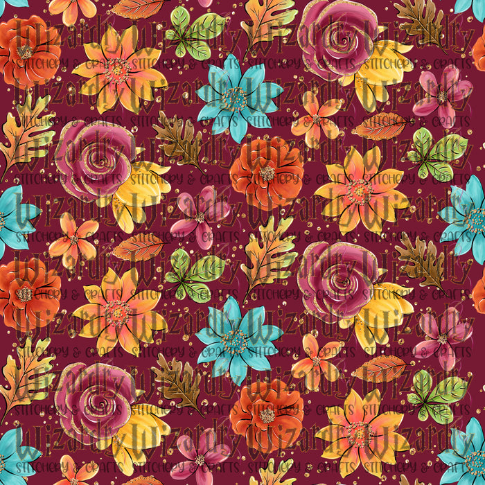 Fall Florals Fabric