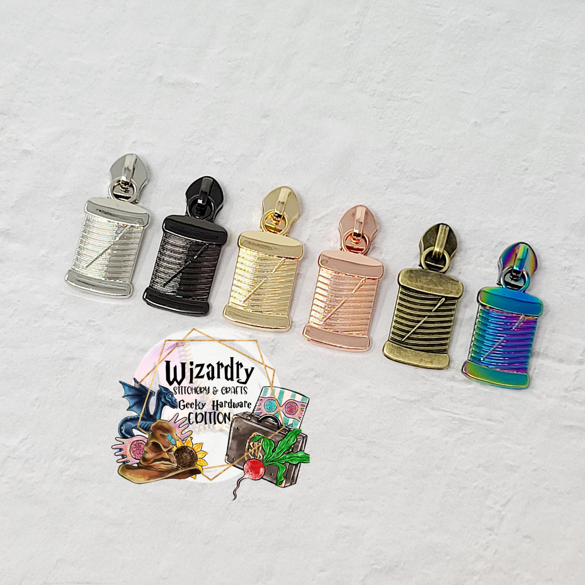 Sewing String #5 Nylon Zipper Pulls β Wizardry Stitchery & Crafts, LLC