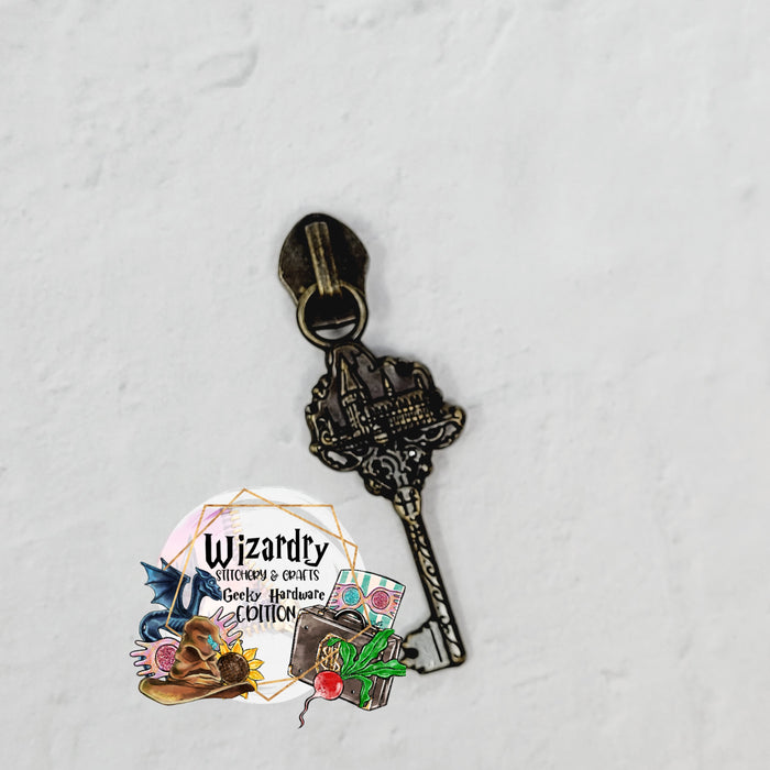 Wizard Castle Key #5 Nylon Zipper Pulls