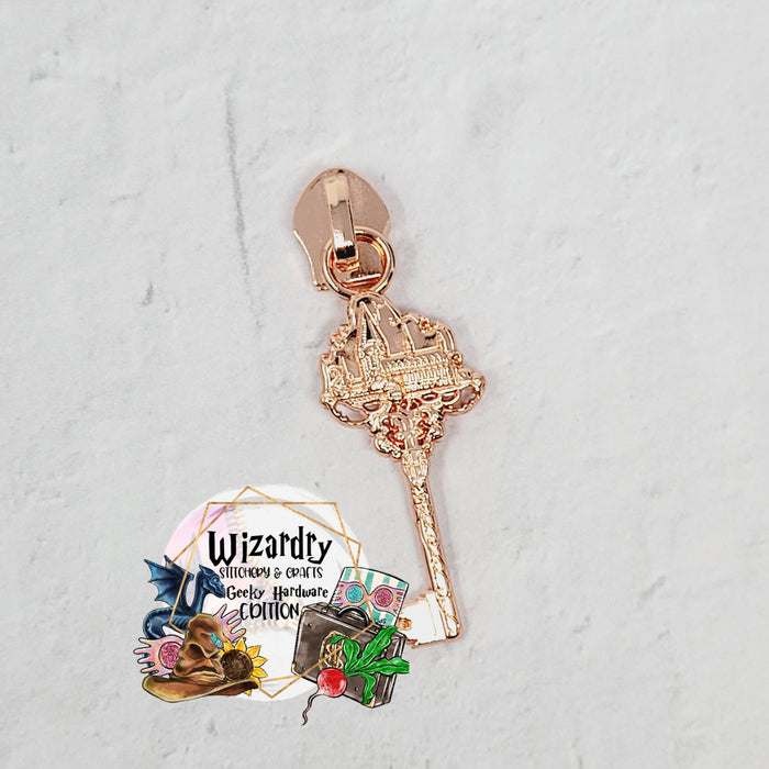 Wizard Castle Key #5 Nylon Zipper Pulls