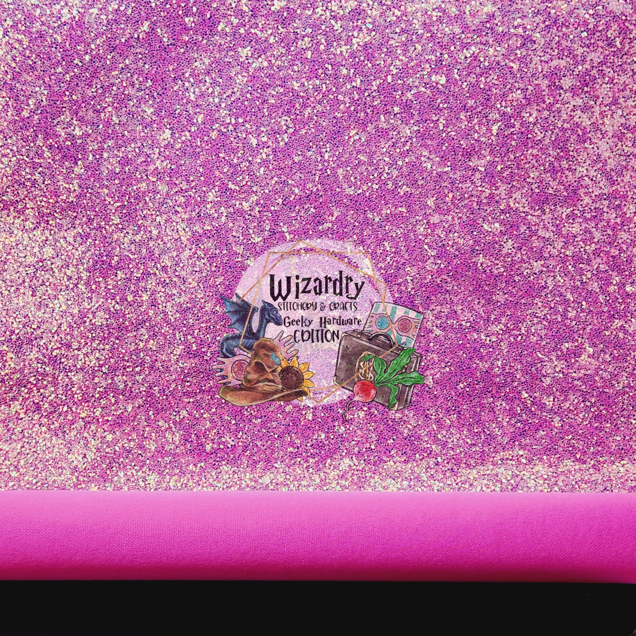 Enchanted Punch Chunky Glitter Vinyl Roll 18"x52" — Wizardry Stitchery