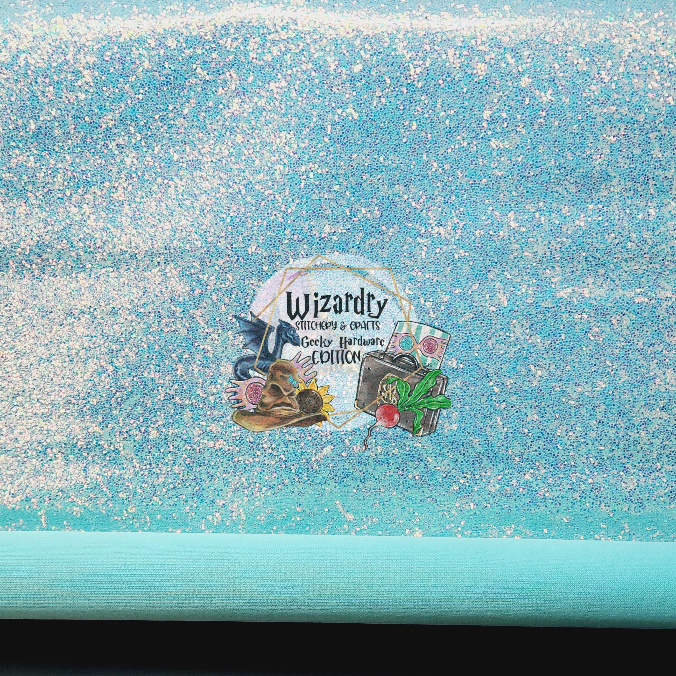 Enchanted Punch Chunky Glitter Vinyl Roll 18"x52" — Wizardry Stitchery