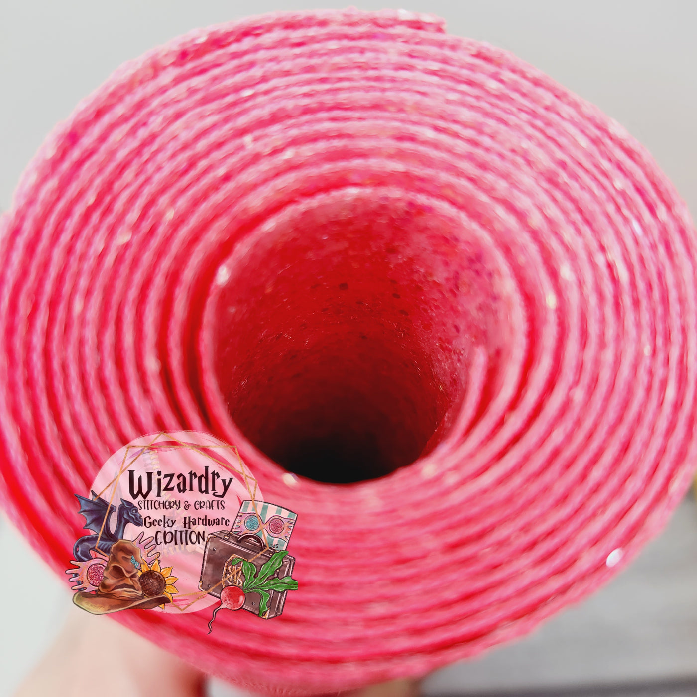 Enchanted Punch Chunky Glitter Vinyl Roll 18"x52" — Wizardry Stitchery